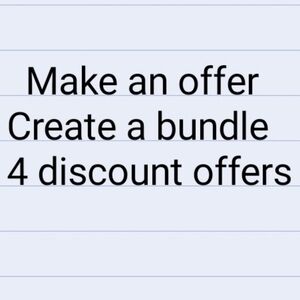 Discount offers